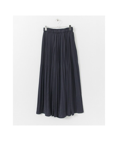 URBAN RESEARCH ROSSO WOMEN(アーバンリサーチ ロッソ)の「【予約】ギャザーワイドパンツ(パンツ・レディース・D/NAVY/CHARCOAL/CAMEL/OFF WHITE・FREE)」の1枚目の写真