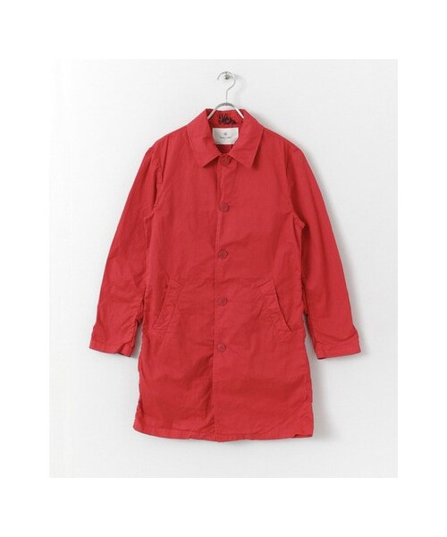 URBAN RESEARCH Sonny Label(アーバンリサーチサニーレーベル)の「タイプライターステンカラーコート(ジャケット/アウター・メンズ・ネイビー/ベージュ/カーキ/レッド・M/L)」の4枚目の写真