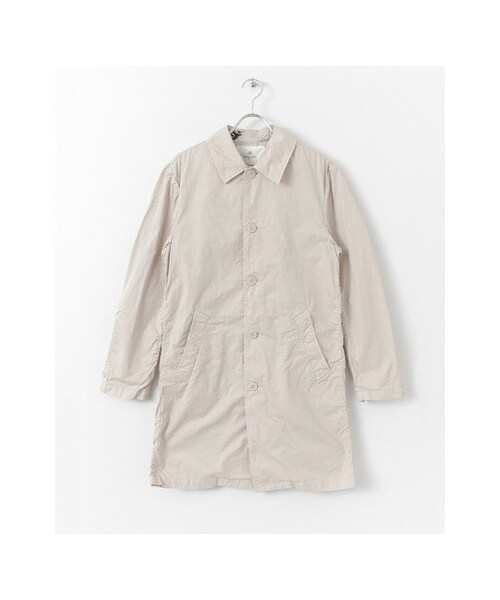 URBAN RESEARCH Sonny Label(アーバンリサーチサニーレーベル)の「タイプライターステンカラーコート(ジャケット/アウター・メンズ・ネイビー/ベージュ/カーキ/レッド・M/L)」の2枚目の写真