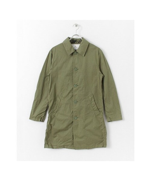 URBAN RESEARCH Sonny Label(アーバンリサーチサニーレーベル)の「タイプライターステンカラーコート(ジャケット/アウター・メンズ・ネイビー/ベージュ/カーキ/レッド・M/L)」の3枚目の写真