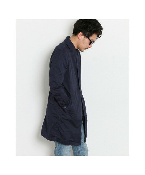 URBAN RESEARCH Sonny Label(アーバンリサーチサニーレーベル)の「タイプライターステンカラーコート(ジャケット/アウター・メンズ・ネイビー/ベージュ/カーキ/レッド・M/L)」の11枚目の写真