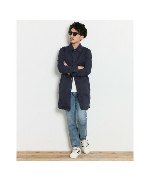 URBAN RESEARCH Sonny Label(アーバンリサーチサニーレーベル)の「タイプライターステンカラーコート(ジャケット/アウター・メンズ・ネイビー/ベージュ/カーキ/レッド・M/L)」の12枚目の写真