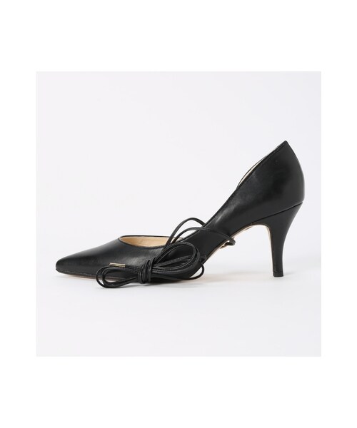 La TOTALITE（ラトータリテ）の「7cmレースUP2WAYパンプス（シューズ・ブラック/ベージュ・35.5/36/36.5/37/37.5/38）」の3枚目の写真