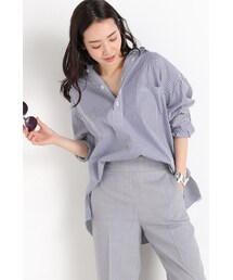 La TOTALITE | TICCA ロングスリーブストライプS BIG シャツ(トップス)