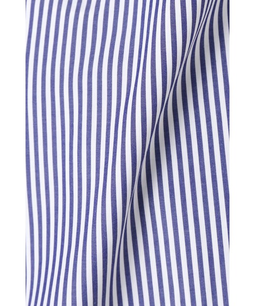 La TOTALITE（ラトータリテ）の「TICCA ロングスリーブストライプS BIG シャツ（トップス・ネイビー・フリー）」の16枚目の写真