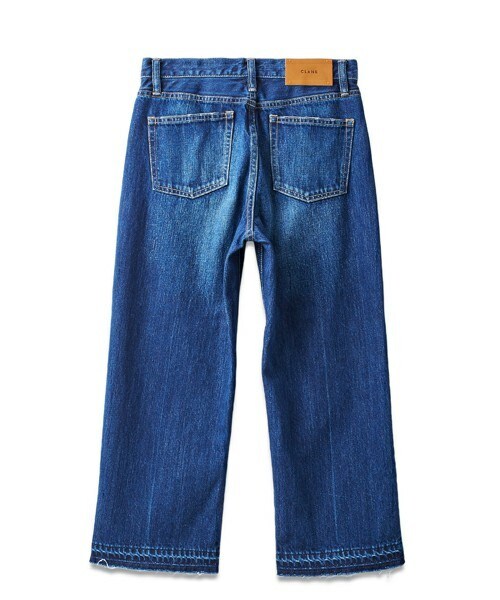 CLANE（クラネ）の「CLANE インディゴデニムパンツ（デニムパンツ・レディース・ダークブルー・25/26）」の2枚目の写真