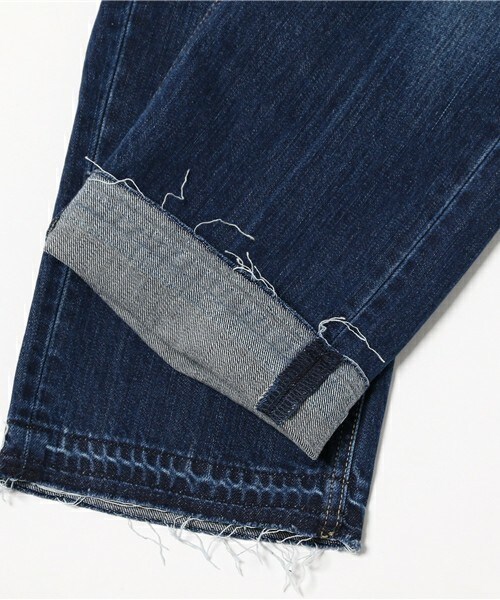 CLANE（クラネ）の「CLANE インディゴデニムパンツ（デニムパンツ・レディース・ダークブルー・25/26）」の10枚目の写真