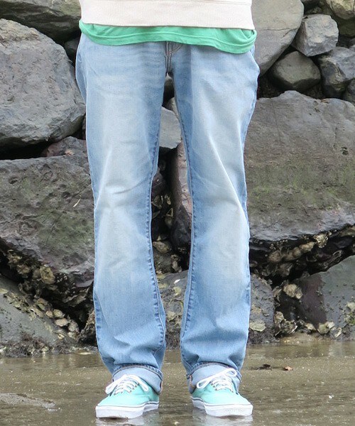 GAP（ギャップ）の「デニム（デニムパンツ・メンズ・ライトインディゴ・32x30/34x30/29x30/30x30/30x32）」の2枚目の写真