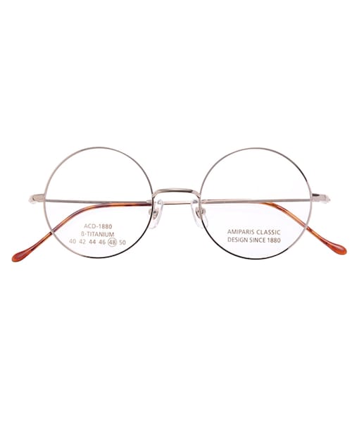 AMIPARIS（アミパリ）の「アミパリ ACD1880-GP48（メガネ・ゴールド・48□22-145）」の4枚目の写真