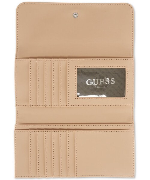 Guess(ゲス)の「GUESS Isla Slim Clutch Wallet(財布・レディース・Blue/Brown・One Size)」の4枚目の写真