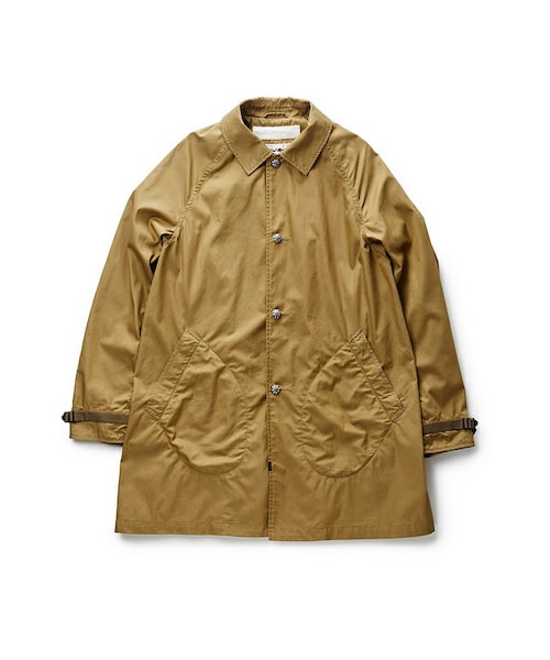 NEXUSVII（ネクサスセブン）の「HARRSON（ステンカラーコート・メンズ・BLACK/NATURAL・M）」の2枚目の写真