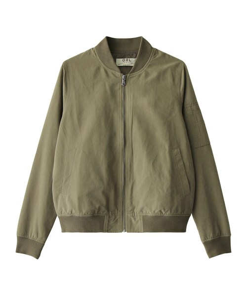GRL(グレイル)の「ミリタリーブルゾン(ブルゾン・レディース・カーキ・M)」の1枚目の写真