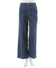 GRL | センタープレスワイドデニムパンツ(その他パンツ)