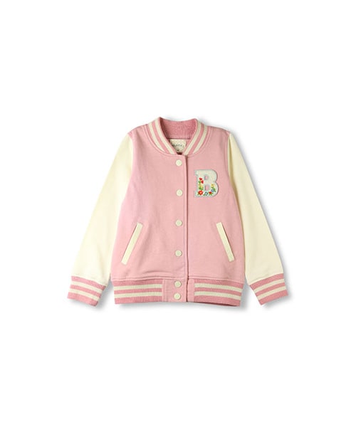 BRANSHES(ブランシェス)の「スタジャン(スタジャン・キッズ・ネイビーブルー/ピンク・80~150)」の1枚目の写真