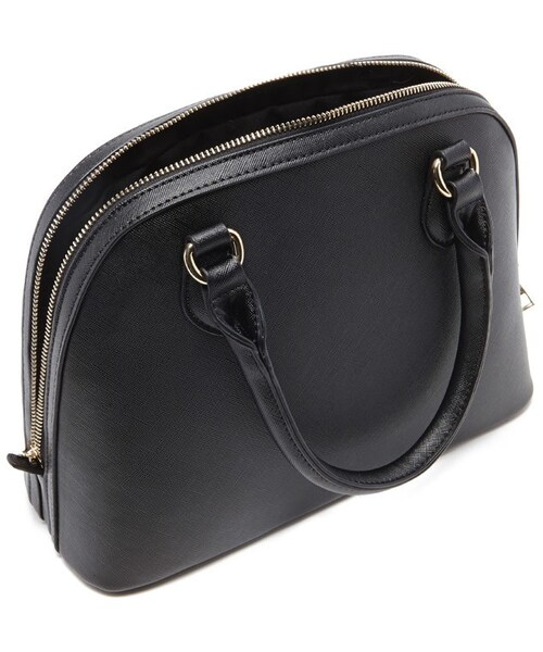 FOREVER 21(フォーエバー トゥエンティーワン)の「FOREVER 21 faux leather satchel(ショルダーバッグ・レディース・Black/Pink・ONE SIZE)」の4枚目の写真