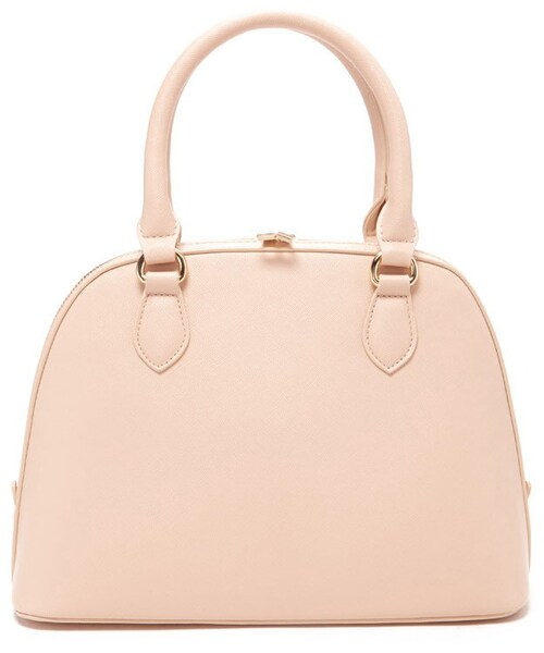 FOREVER 21(フォーエバー トゥエンティーワン)の「FOREVER 21 faux leather satchel(ショルダーバッグ・レディース・Black/Pink・ONE SIZE)」の2枚目の写真
