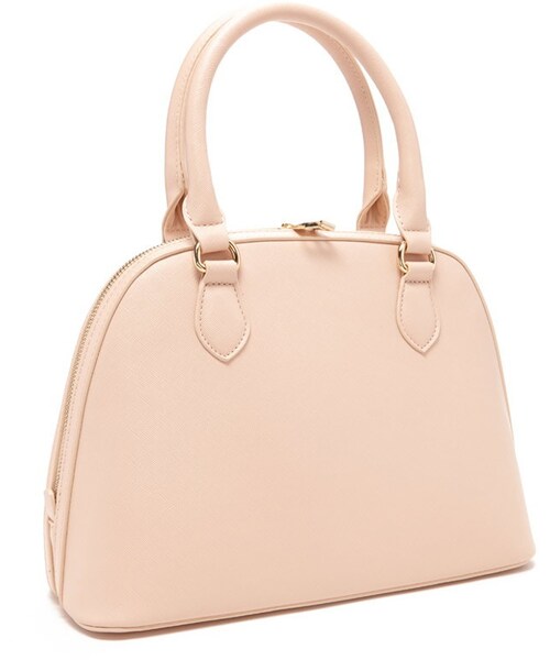FOREVER 21(フォーエバー トゥエンティーワン)の「FOREVER 21 faux leather satchel(ショルダーバッグ・レディース・Black/Pink・ONE SIZE)」の7枚目の写真