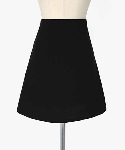 DHOLIC（ディーホリック）の「サイドジップAラインミニスカート（スカート・レディース・スカイブルー/ホワイト/ピンク/ブラック/ネイビー・S/M）」の3枚目の写真