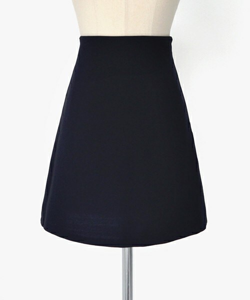 DHOLIC（ディーホリック）の「サイドジップAラインミニスカート（スカート・レディース・スカイブルー/ホワイト/ピンク/ブラック/ネイビー・S/M）」の4枚目の写真