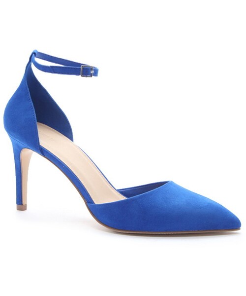 FOREVER 21(フォーエバー トゥエンティーワン)の「FOREVER 21 faux suede pointed pumps(パンプス・レディース・Black/Blue/Brown・5.5/6/6.5/7/7.5/8/8.5/9/10)」の7枚目の写真