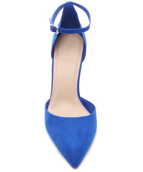 FOREVER 21(フォーエバー トゥエンティーワン)の「FOREVER 21 faux suede pointed pumps(パンプス・レディース・Black/Blue/Brown・5.5/6/6.5/7/7.5/8/8.5/9/10)」の10枚目の写真