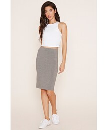 FOREVER 21 | FOREVER 21 cotton-blend pencil skirt(スカート)