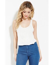 FOREVER 21 | FOREVER 21 slub knit tank(タンクトップ)