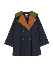 PAMEO POSE（パメオポーズ）の「BIG LAPEL SHORT TRENCH（トレンチ