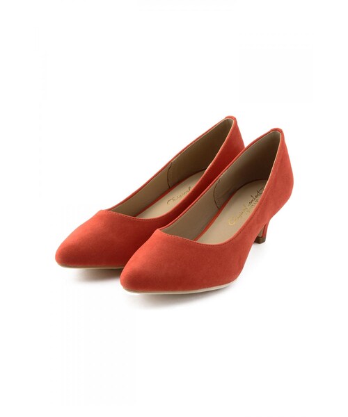 LIPSTAR（リップスター）の「スエードパンプス（シューズ・レディース・ブルー/グレー/オレンジ/デニムワンォッシュ・M/L）」の3枚目の写真