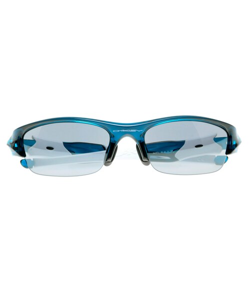 オークリーサングラス OAKLEY JACKET ブルー＆ホワイト　ヤンキース OAKLEY（オークリー）の「オークリー FLAK JACKET 24-377J（サングラス