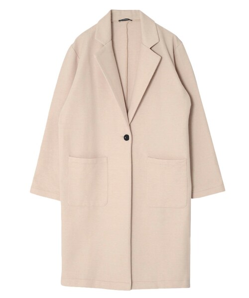 MURUA（ムルーア）の「【CASUAL】Wフェイスカットジャケット（ジャケット/アウター・レディース・グレー/ブルー/ベージュ・F）」の2枚目の写真