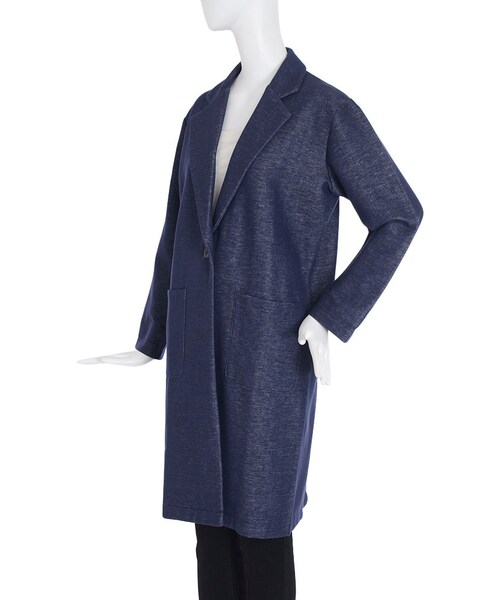 MURUA（ムルーア）の「【CASUAL】Wフェイスカットジャケット（ジャケット/アウター・レディース・グレー/ブルー/ベージュ・F）」の6枚目の写真