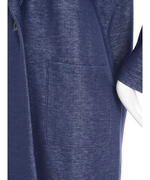 MURUA（ムルーア）の「【CASUAL】Wフェイスカットジャケット（ジャケット/アウター・レディース・グレー/ブルー/ベージュ・F）」の14枚目の写真