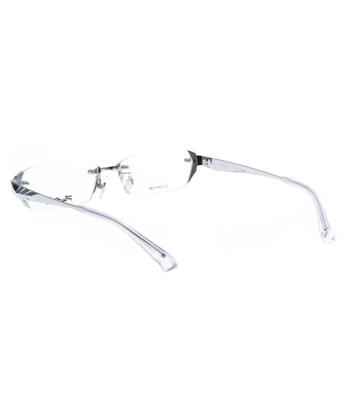 Plusmix（プラスミックス）の「プラスミックス PX-13710-O2O（メガネ・メンズ・シルバー・53□16-143）」の3枚目の写真