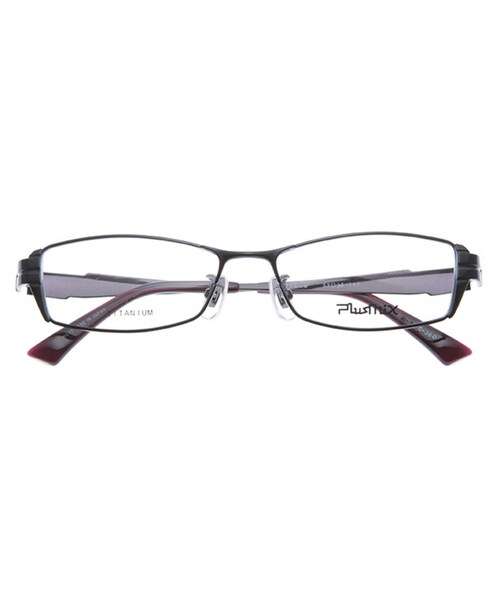 Plusmix（プラスミックス）の「プラスミックス PX-13532-360（メガネ・メンズ・紫・53□16-140）」の4枚目の写真