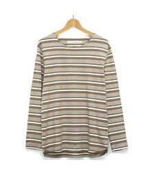 Curly | 【 CURLY 】 LS CONFUSED BORDER Tee(Tシャツ/カットソー)