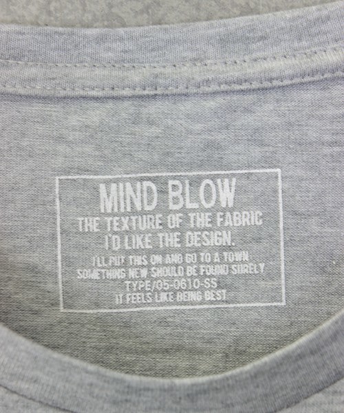 MIND BLOW(マインドブロウ)の「【吉沢亮さん着用 スマート4月号掲載】裾ラウンドTシャツ(Tシャツ/カットソー・メンズ・ホワイト/ブラック/杢グレー・MEDIUM/LARGE)」の8枚目の写真