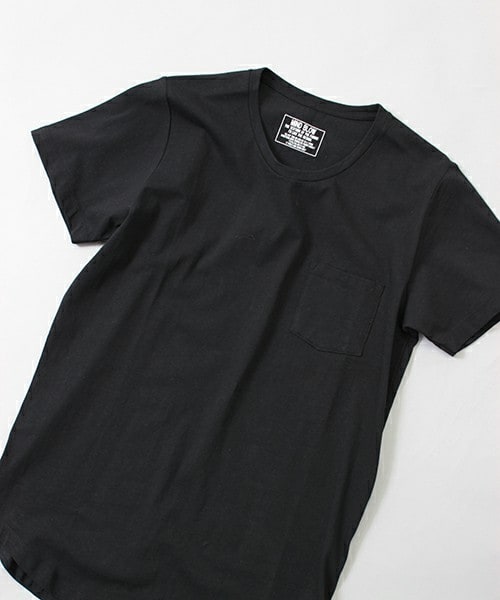 MIND BLOW(マインドブロウ)の「【吉沢亮さん着用 スマート4月号掲載】裾ラウンドTシャツ(Tシャツ/カットソー・メンズ・ホワイト/ブラック/杢グレー・MEDIUM/LARGE)」の7枚目の写真