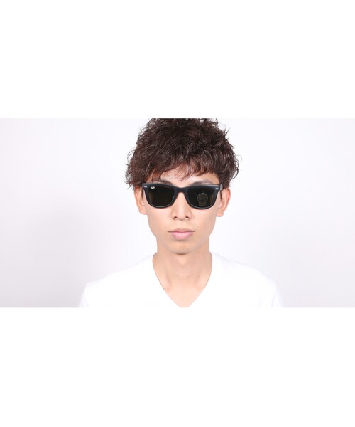 Ray-Ban(レイバン)の「レイバン WAYFARER FOLDING CLASSIC RB4105-601S-50(サングラス・メンズ・ブラック・50□20-情報なし)」の11枚目の写真