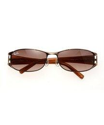 W007 廃盤/保管品 Ray-Ban/レイバン サングラス ブラウン グラデーション RB3396 014/13 60口17 ストライプフレーム ケース/クロスクロス付き 現状品 20160227233354148_215.jpg