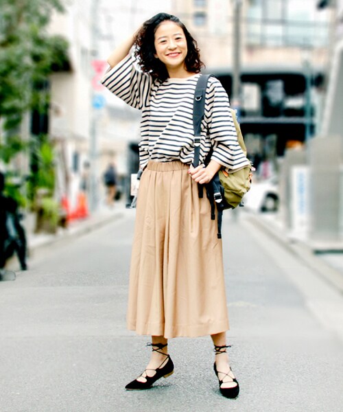 FREAK'S STORE（フリークスストア）の「タックフレアスカーチョ -2016新作-（パンツ・メンズ・グレー/ベージュ/ネイビー・S/M）」の13枚目の写真