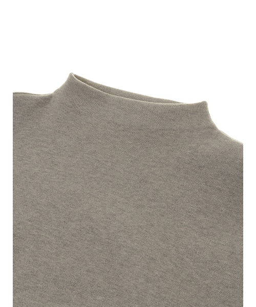 w closet（ダブルクローゼット）の「ニジュウス編みボトルネックニット（トップス・レディース・オフホワイト/グレー/ピンクベージュ/モスカーキ・FREE）」の8枚目の写真