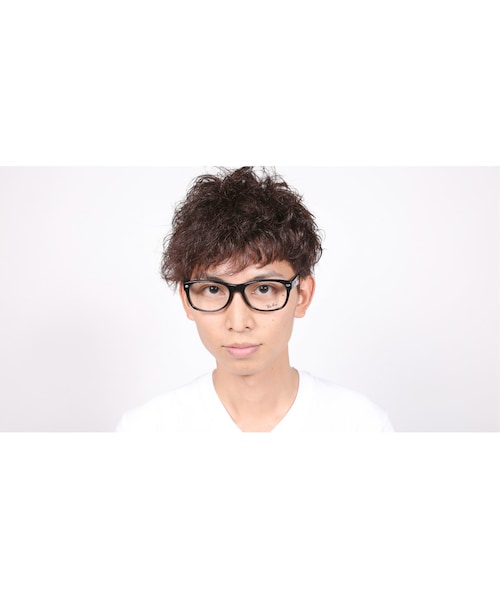 Ray-Ban ブラックファッションメガネ RX7330F 8320 49 レイバン Ray-Ban メガネ ZENA BIO-BASED ロー