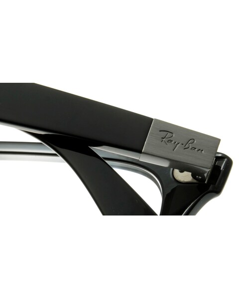 Ray-Ban（レイバン）の「レイバン LITEFORCE RX7034F-5206-52（メガネ・黒・52□19-150）」の5枚目の写真