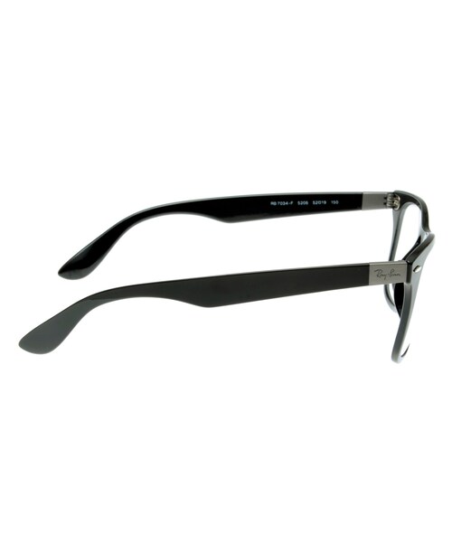 Ray-Ban（レイバン）の「レイバン LITEFORCE RX7034F-5206-52（メガネ・黒・52□19-150）」の2枚目の写真
