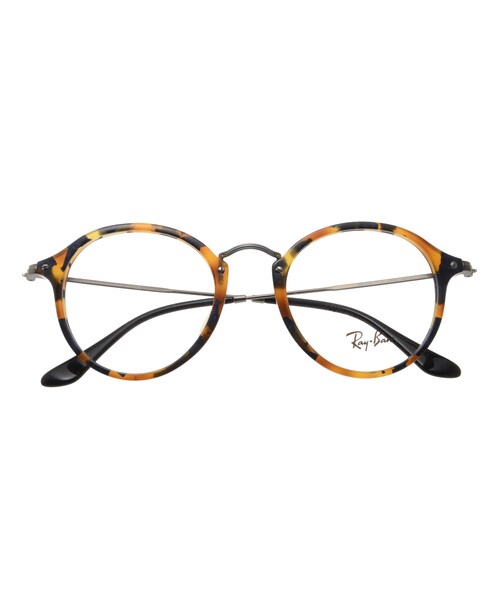 Ray-Ban（レイバン）の「レイバン ROUND FLECK RX2447VF-5492-49（メガネ・鼈甲・49□21-145）」の4枚目の写真