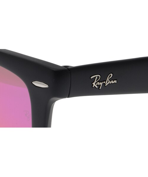 Ray-Ban（レイバン）の「レイバン WAYFARER FOLDING CLASSIC RB4105-601S/4T-50（サングラス・ブラック・50□22-135）」の6枚目の写真