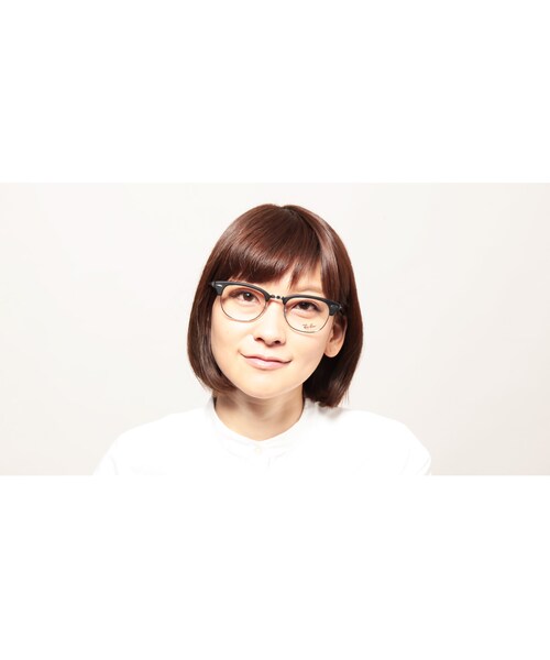 Ray-Ban（レイバン）の「レイバン CLUBMASTER FOLDING RX5334-2077-51（メガネ・メンズ・黒・51□21-145）」の10枚目の写真