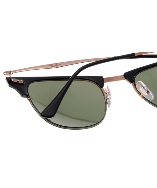Ray-Ban（レイバン）の「レイバン CLUBMASTER LIGHT RAY RB8056-176/30-51（サングラス・メンズ・ブラック・51□22-140）」の5枚目の写真