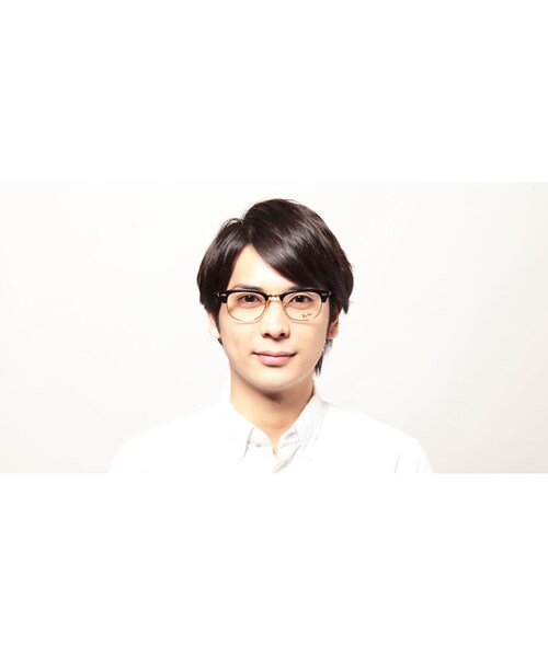 Ray-Ban（レイバン）の「レイバン CLUBMASTER LIGHT RAY RB8056-176/30-51（サングラス・メンズ・ブラック・51□22-140）」の7枚目の写真